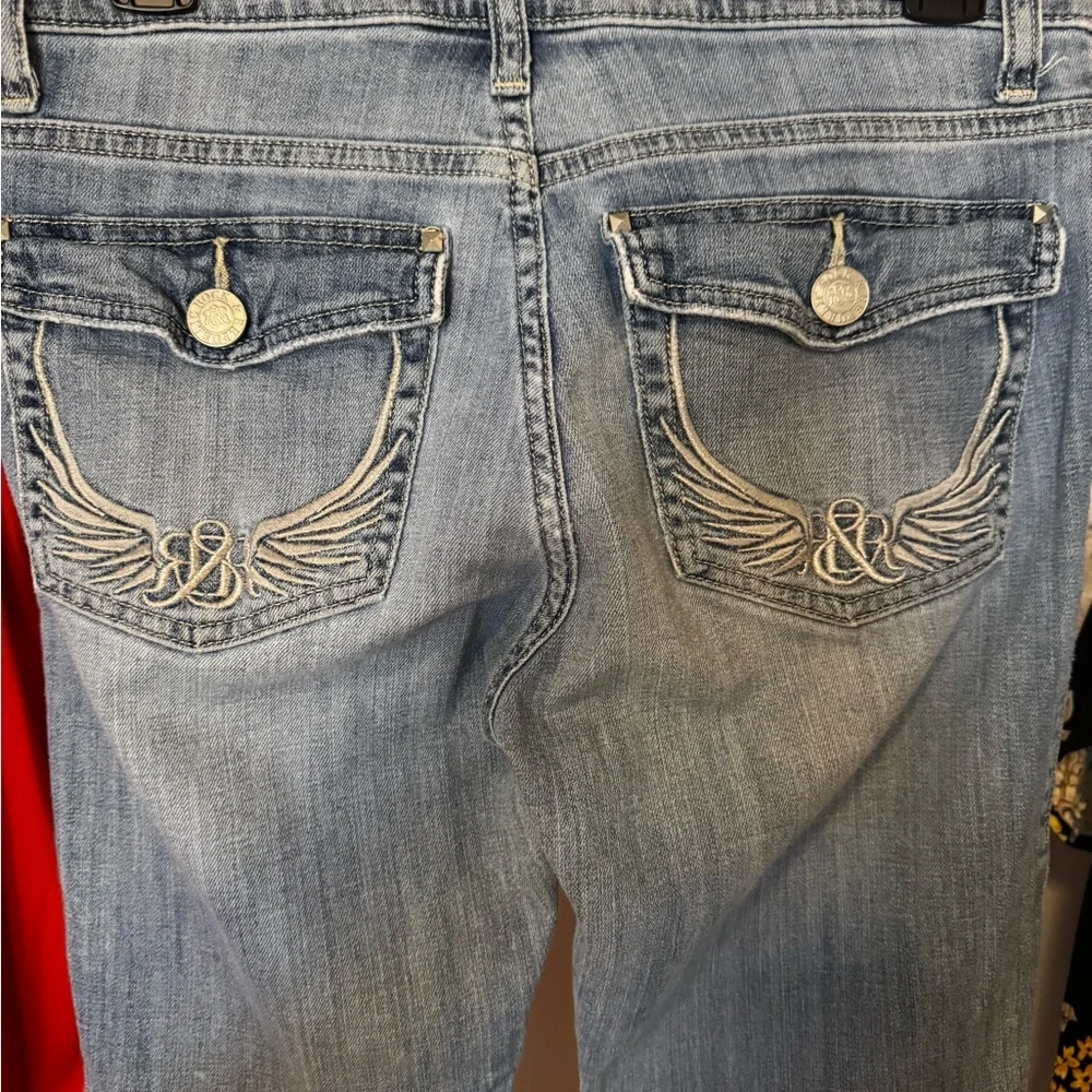 Rock & Republic Jeans Straight Leg Size 8 Womens‎ Pants Y2K Denim 26” Inseam